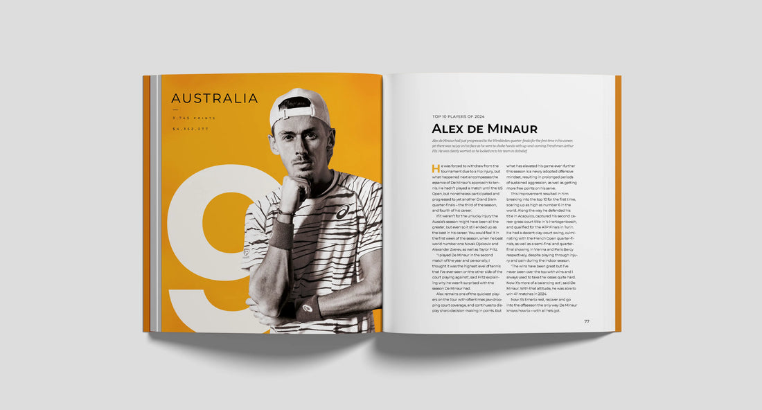 9. Alex de Minaur